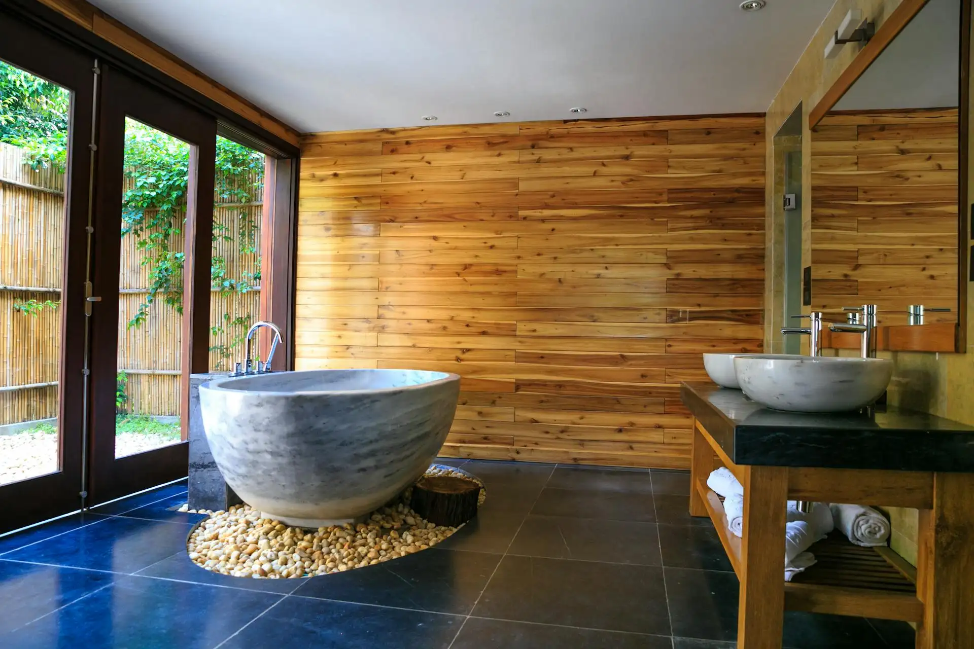 bathroom tile flooring