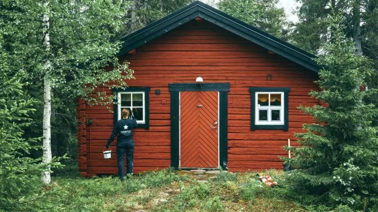 exterior paint orange