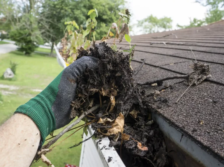 gutter installation clean